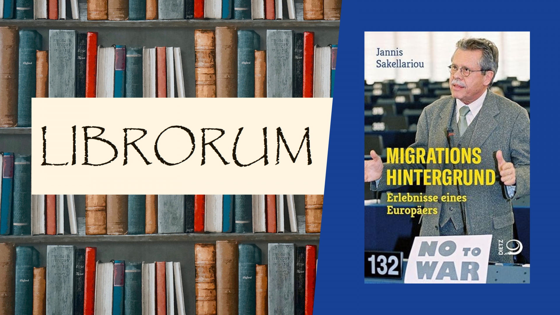 “Migrationshintergrund: Erlebnisse eines Europäers” by Jannis Sakellariou